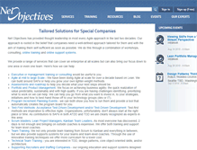 Tablet Screenshot of netobjectives.com